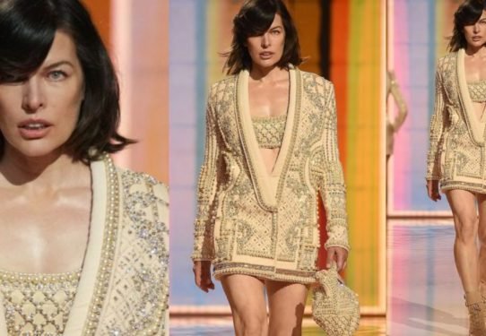 milla-jovovich-podium-balmains