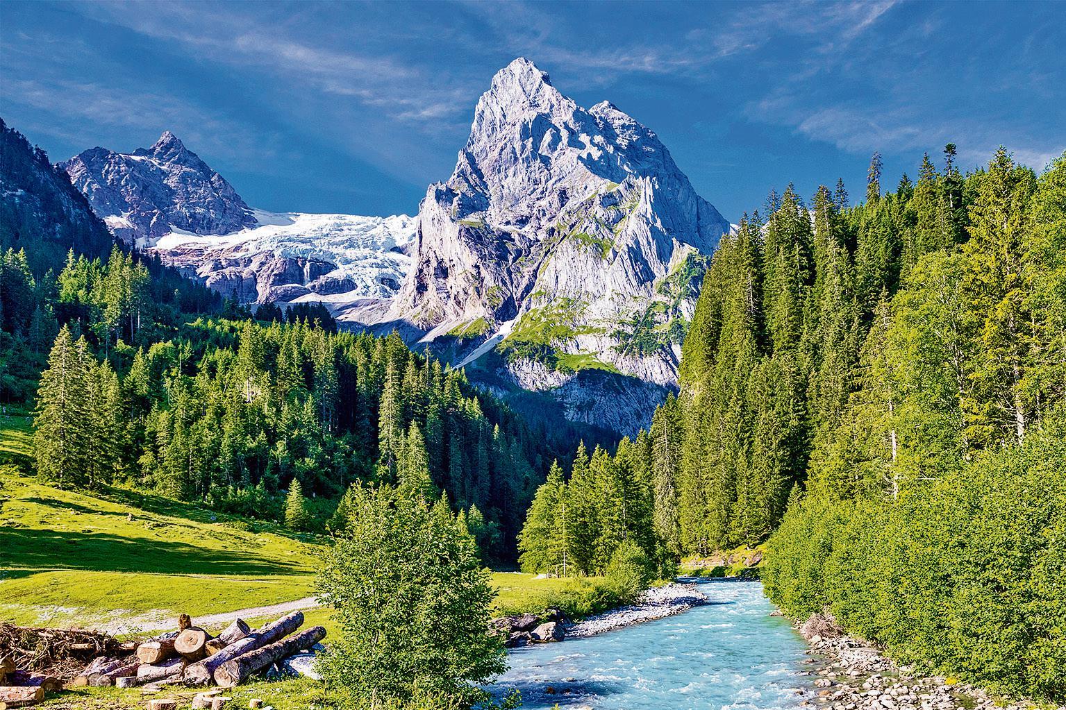 Rosenlaui: Swiss Alpine Nature and Beauty