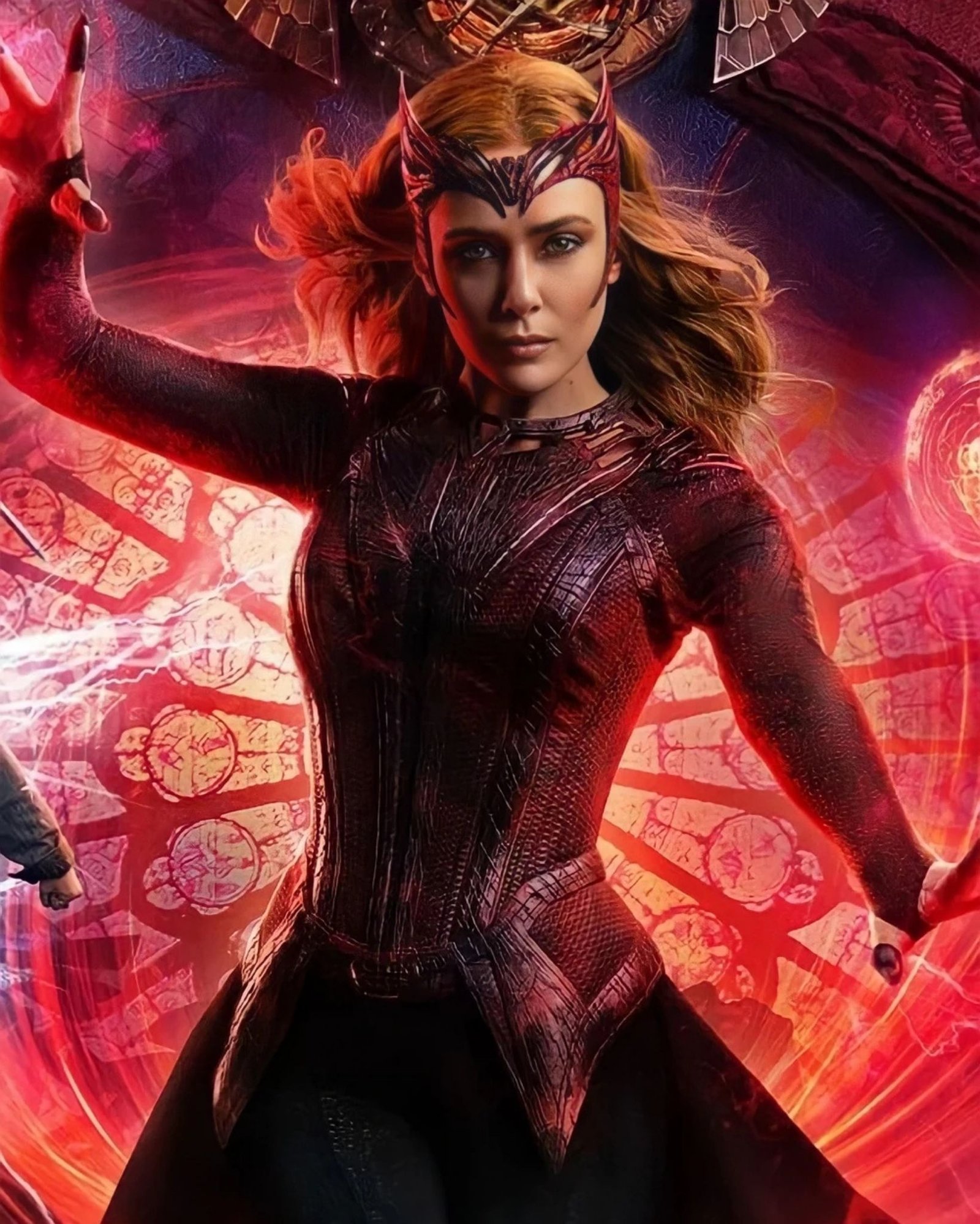 Elizabeth Olsen Scarlet Witch Return 2026 The Avengers Doomsday Leaks Elizabeth Olsen Scarlet Witch Return 2026 Official Style Poster