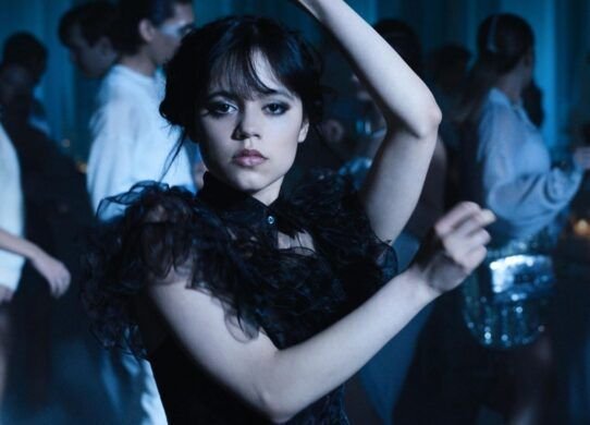 Jenna Ortega Wednesday Season 3 Official Production Still and Winona Ryder Casting