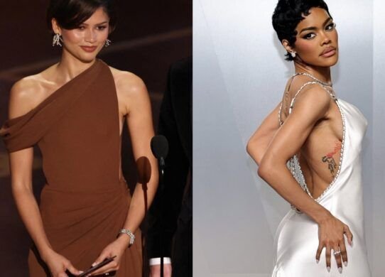 Zendaya and Teyana Taylor Vanity Fair Oscar Party 2026 Fashion